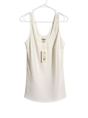 a new day Cream Scoop-Neck Slip Tank